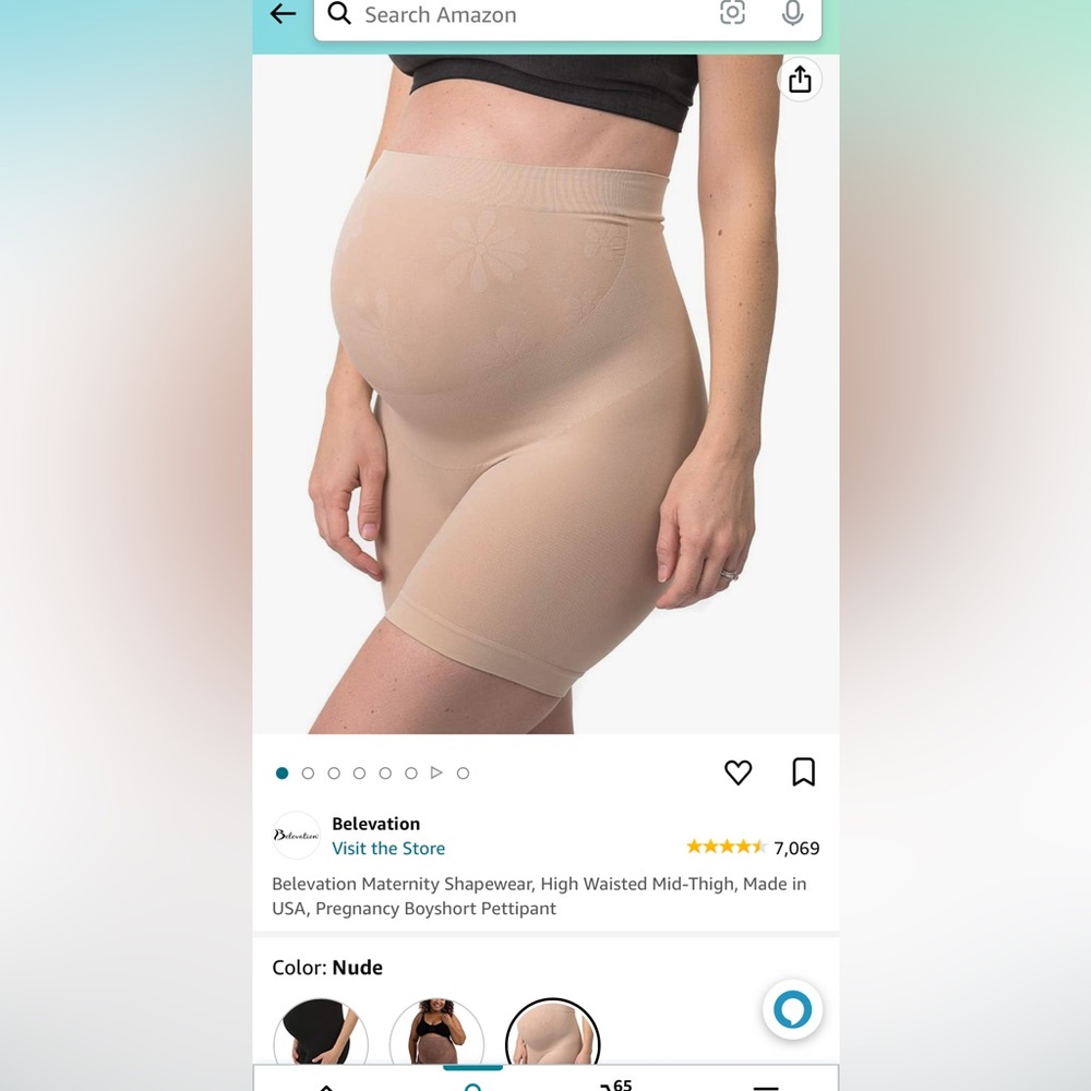 Belevation maternity Shapeware